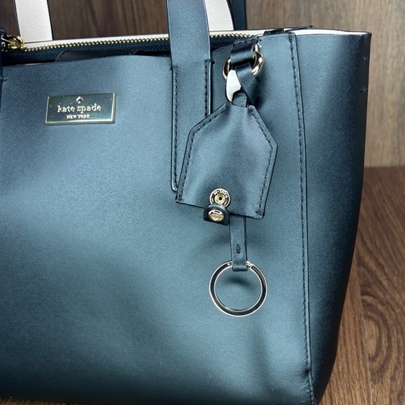 Kate Spade Black Structured Tote Bag - Picture 8 of 16
